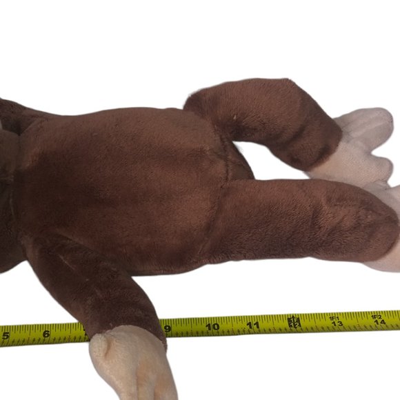 Applause Curious George  Monkey Stuffed Animal 14 Inch Plush Toy - Picture 5 of 5
